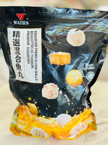 Watson assorted premium fish balls 精选混合鱼丸– Panda Foods