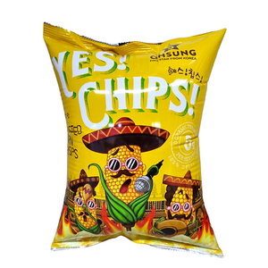 Ohsung. Yes Chips Roasted Corn Chips. 145 g