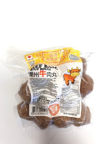 锦添潮州牛肉丸160g Jintian chaozhou beef balls