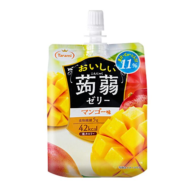 达乐美吸吸蒟蒻果凍-芒果 TARAMI Konjac Jelly Mango Flavo 150g