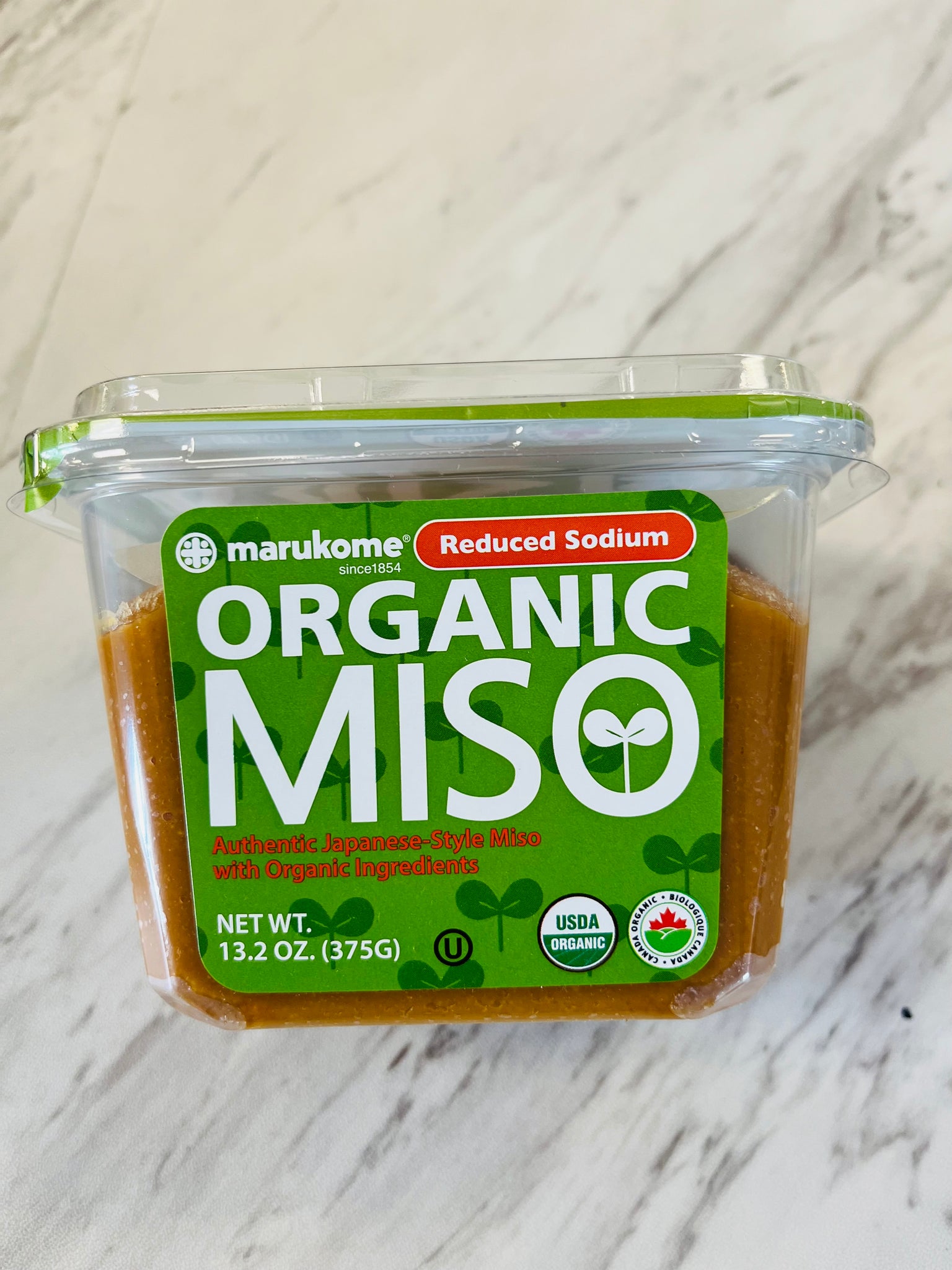 Marukome Organic Miso reduced sodium 丸米有机减盐味噌 (375g)