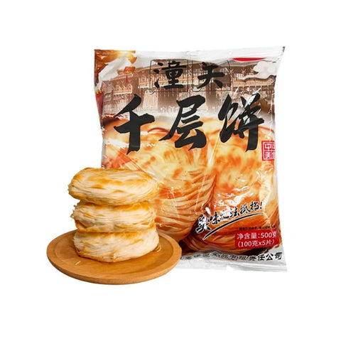 秦馍工匠千层饼 Crispy Thousand Layer Bun
500g