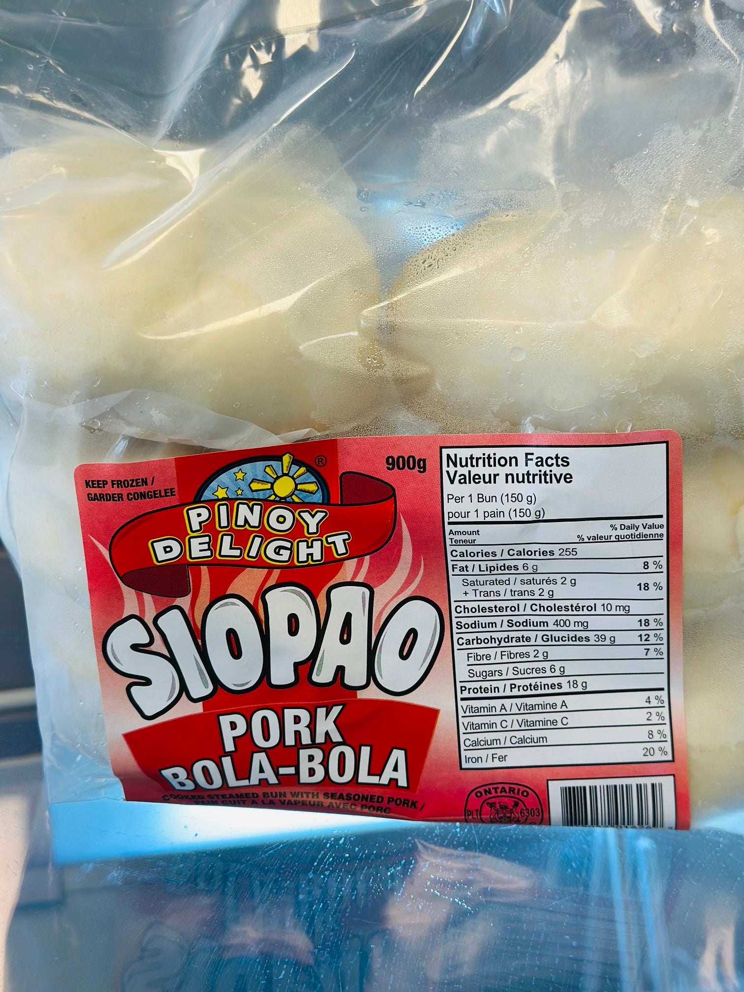 GARDER CONGELEE PINOY DELIGH STOPAO