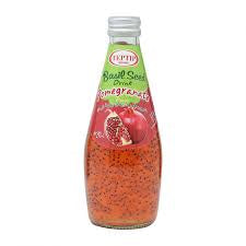 Teptip Basil Seed Drink With Pomegranate Flavour 290ml