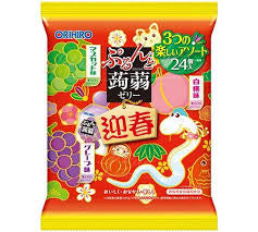 ORIHIRO Spring Peach + Muscat + Grape Flavour Konjac Jelly 480g