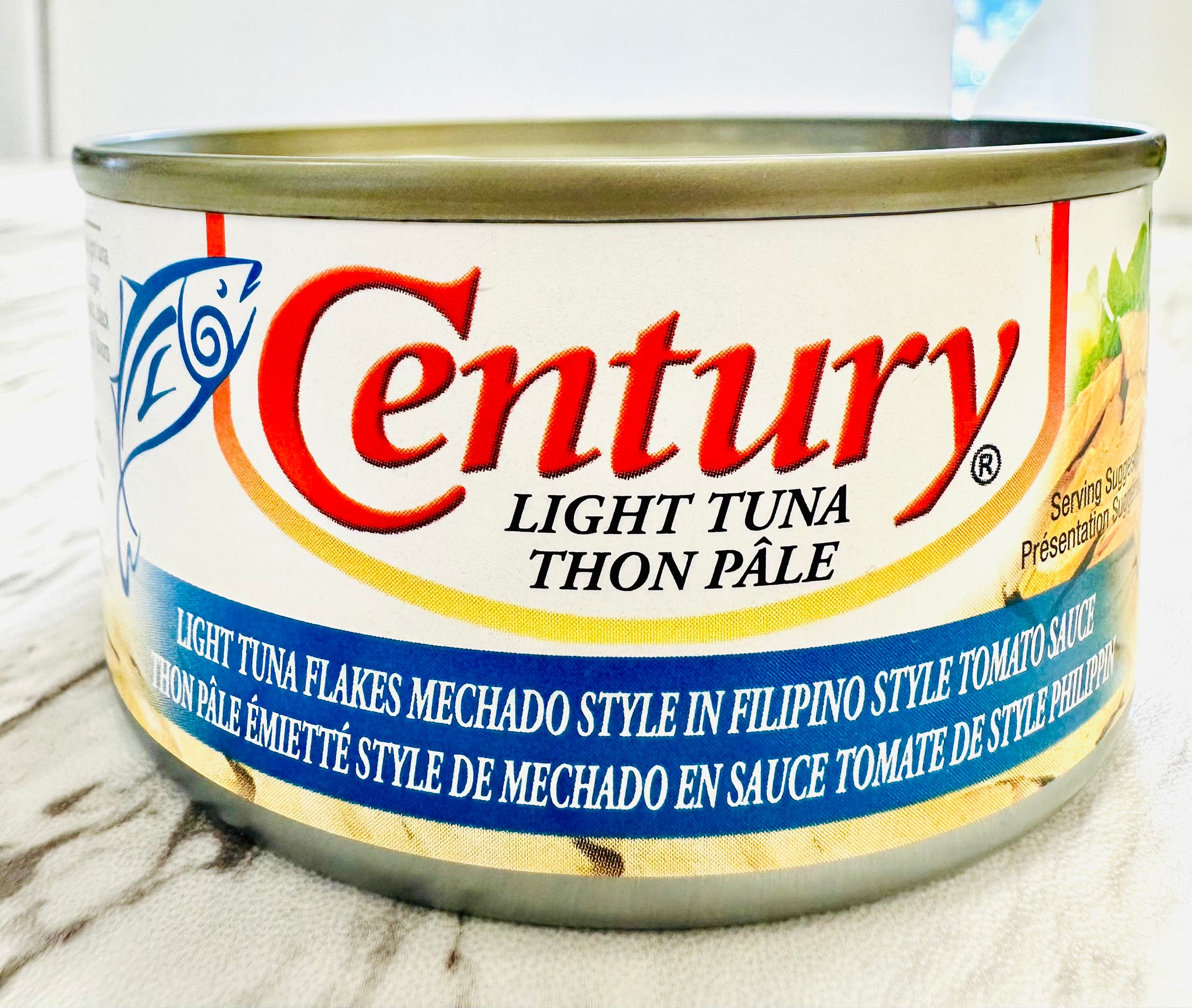 Century light tuna Flakes Mechado Style in Filipino Style Tomato Sauce 180g