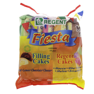 Regent Fiesta Asstd Cakes 10pcs