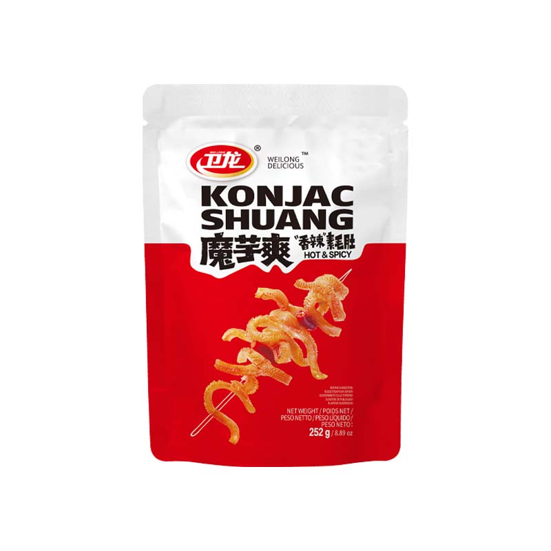 卫龙 魔芋爽 香辣素毛肚 252g