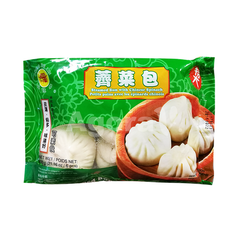 功德林薺菜包 GDL ST BUN - C. SPINACH 600G