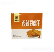 五贤斋香辣味豆腐干 WXZ Beancurd Hot Flavor 25g x 20