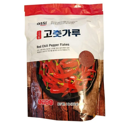 Assi Red Chili Pepper Flakes 1LB