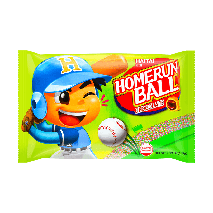 Haitai Home Run Ball Chocolate Biscuits