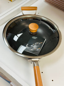 陶瓷养生炒锅 ceramic health frying pan