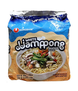 Nongshim - White Jjamppong Seafood
Noodle Soup 4x94g