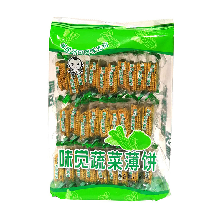 味觉蔬菜薄饼 Aji Okashi Cracker Vegetable Flavor 300g