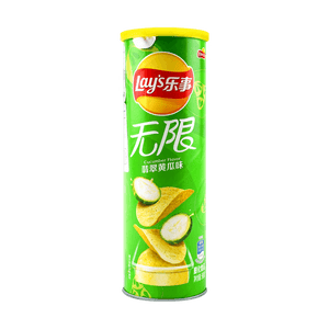 乐事筒装薯片无限翡翠黄瓜味 Lay's Potato Chip Cucumber Flavor 90g