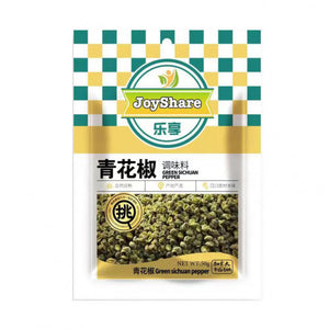 乐享袋装青花椒 JOYSHARE Green Pepper In Bag 50g