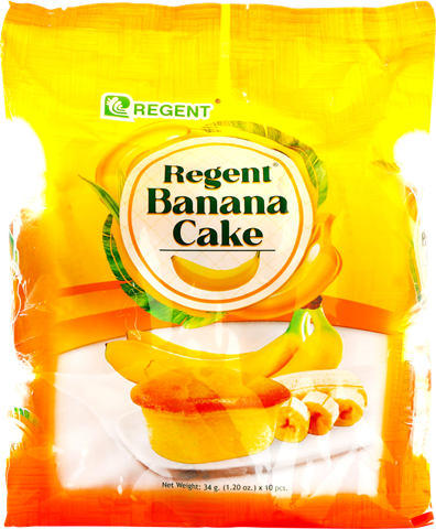 Regent Banana Cake 10*34g
