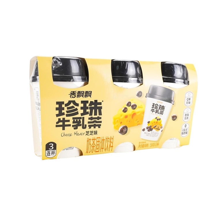 香飘飘珍珠牛乳茶-芝士味 Xiangpiaopiao Cheese Milk Tea 59g