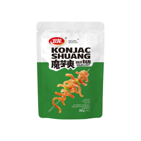 KONJAC SHUANG (SOUR&HOT) 卫龙魔芋爽 酸辣味