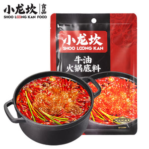 小龙坎牛油火锅底料 XIAOLONGKAN Classic Hotpot Seasoning 198g