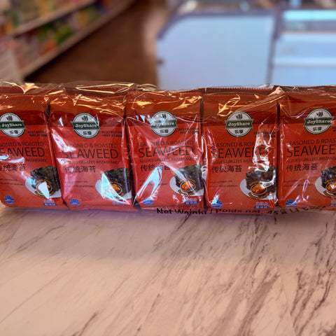 JoyShare Seasoned & Roasted Seaweed 传统海苔（原味）