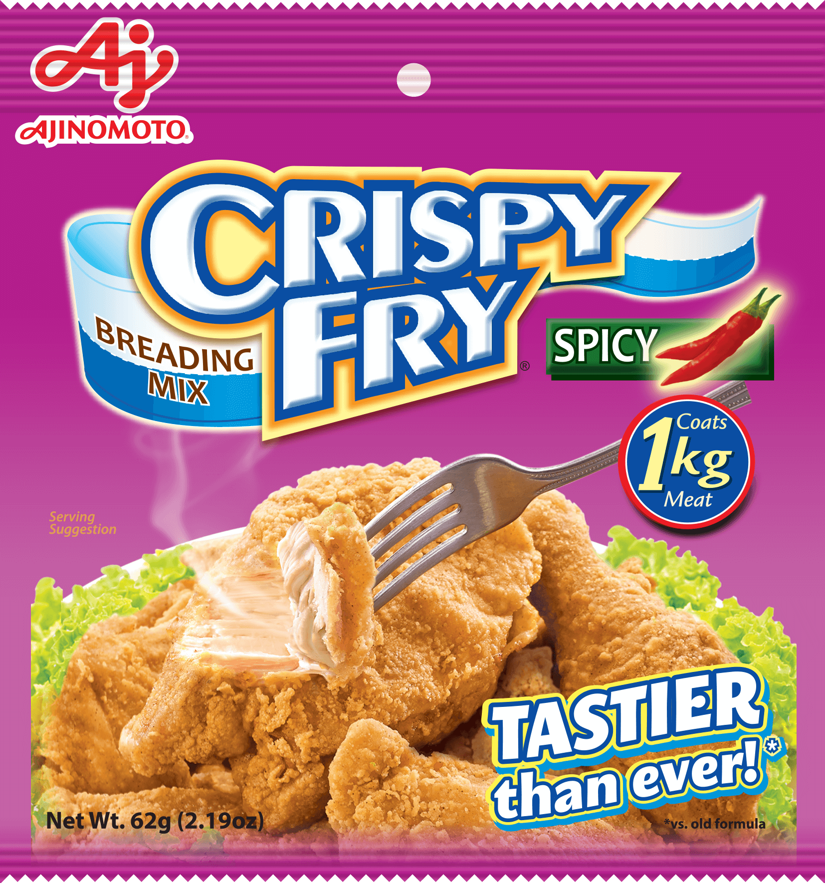 Ajinomoto CrispyFrySpicy 62g