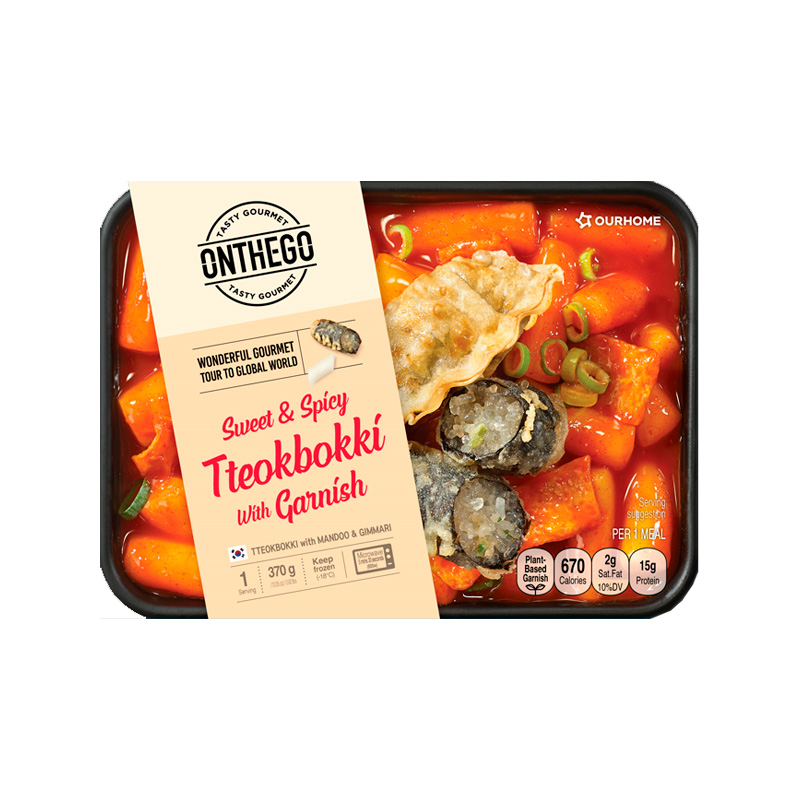 OURHOME Onthego Sweet & Spicy
Tteokbokki With Garnish