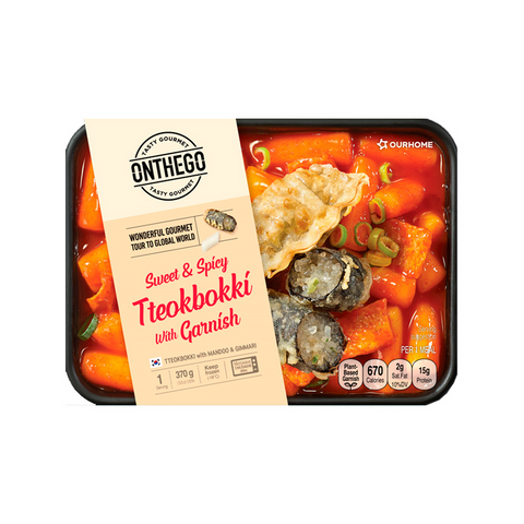 OURHOME Onthego Sweet & Spicy
Tteokbokki With Garnish