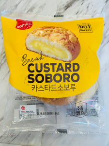 Samlip Custard Soboro Bread 韩国奶油菠萝面包 (80g)