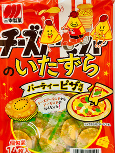SANKO Cheese Prank Cracker Pizza Flavor芝士米果披萨味 56g