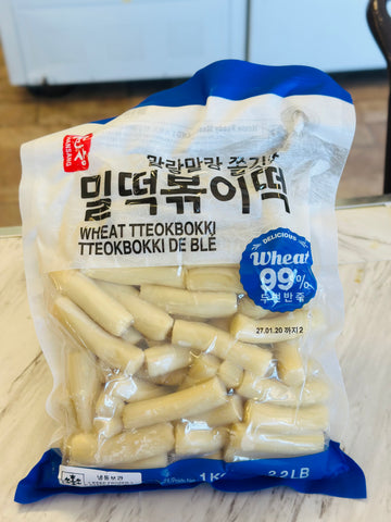 Hwaseong Wheat Tteokbokki 韩国小麦年糕 (1kg / 2.2lb)