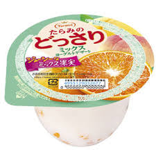Tarami Mixed Fruit Jelly Cup yogurt flavor