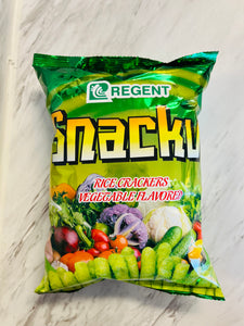 Regent snack rice crackers vegetable flavored