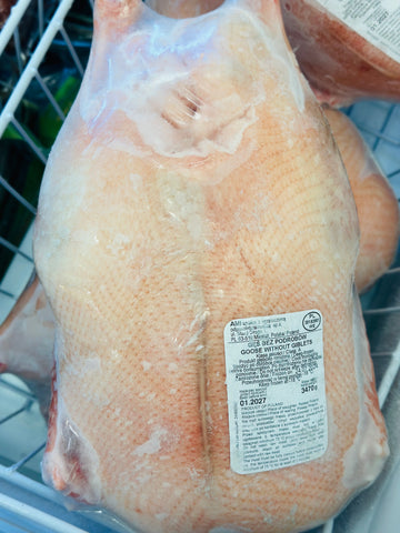 大鹅 称重 frozen goose per LB