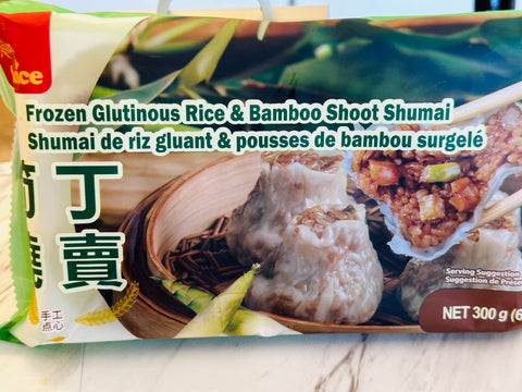 Asian Choice Frozen Glutinous Rice & Bamboo Shoot Shumai 糯米竹笋烧卖 (300g / 6pcs)