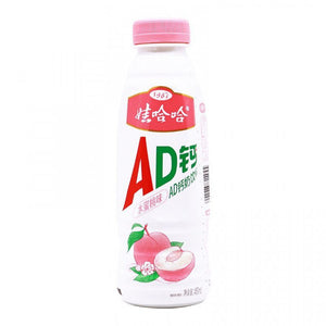 娃哈哈 AD钙奶饮料 水蜜桃 Yogurt Drink Peach Flavor 450ml