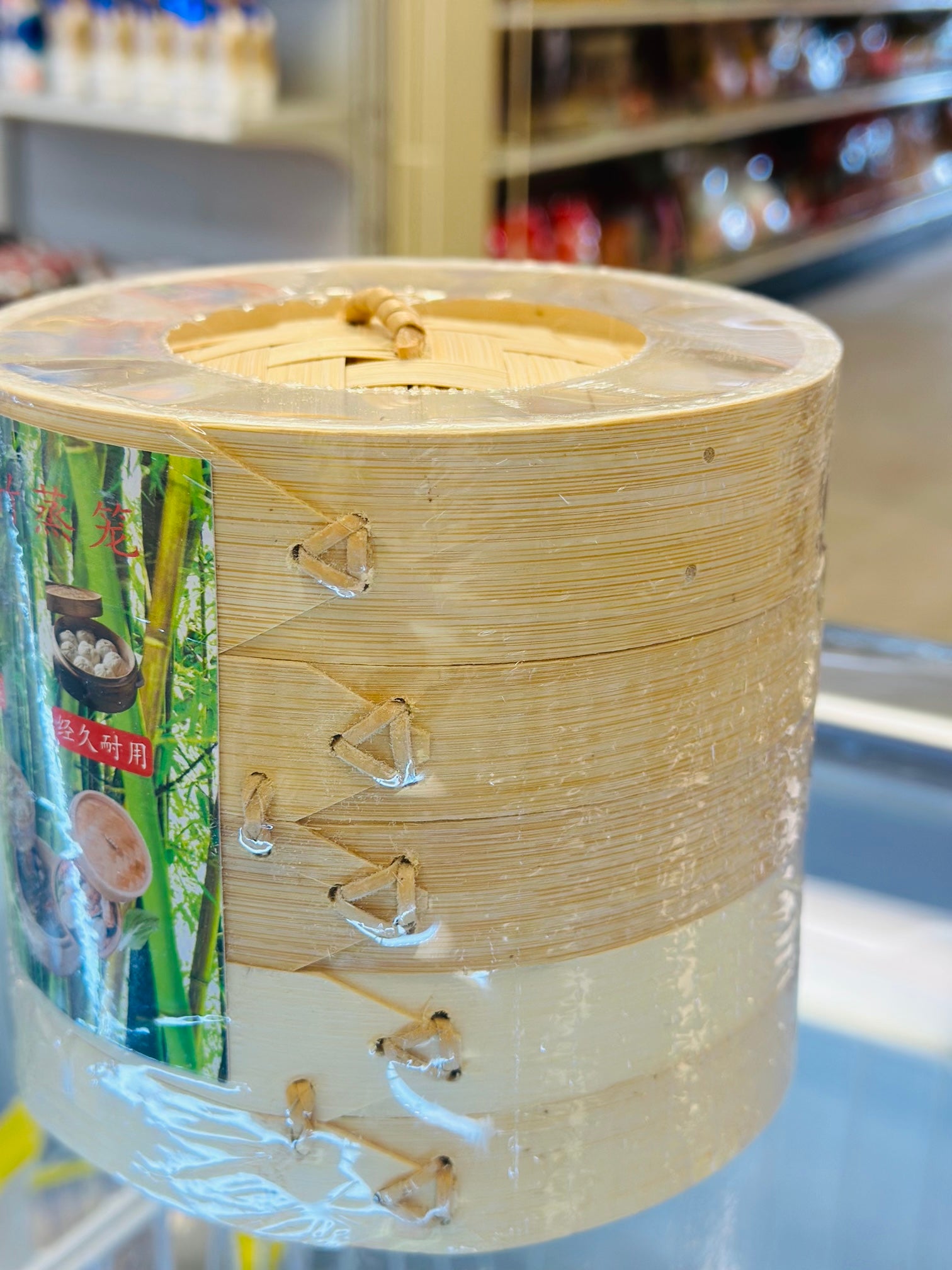 8" Bamboo Steamer Set
8 ⼨ ⽵ 蒸 籠 套 裝