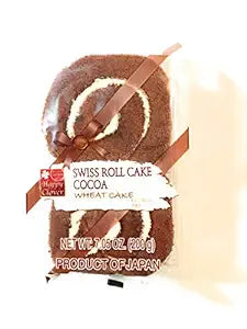 Happy clover swiss roll cake cocoa 200g