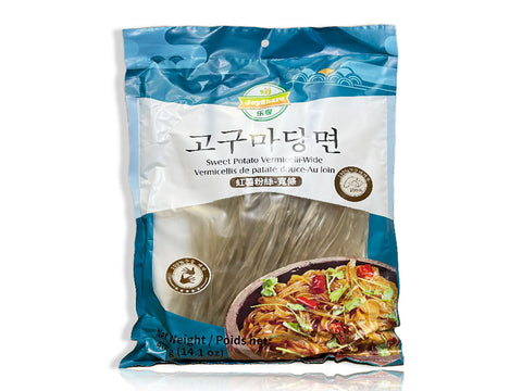 JOYSHARE韩国红薯粉丝 -宽条 JOYSHARE Sweet Potato Noodle-Wide 400g