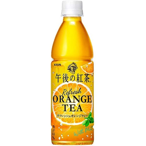 麒麟午后红茶清爽香橙薄荷味 KIRIN Refresh Orange Tea With Mint  430ml