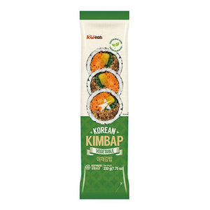 Korean Kimbap Vegetable - Seaweed Rice Roll 220g