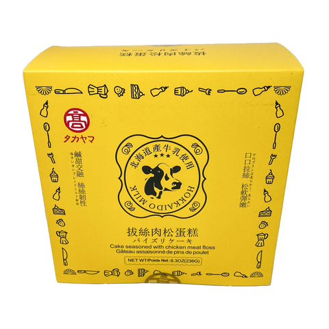 Cake seasoned with chicken meat floss 北海道 拔丝肉松蛋糕 236g