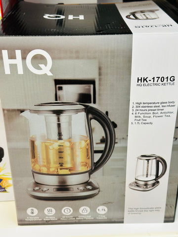 HQ E l e c t r i c a l Tea K e t t l e 1 . 7 L
H Q 電 養 ⽣ 壺 1 . 7 L 4 P C / C S