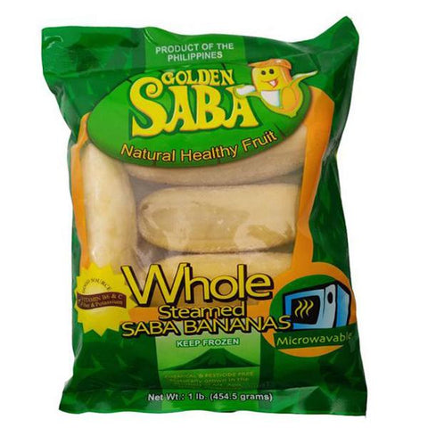 Paradise saba Whole Steamed Banana 454g