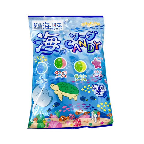 扇雀饴海底世界汽水糖 SENJAKU Seaworld Soda Candy 80g