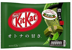 雀巢 Kitkat 浓抹茶巧克力威化棒 NESTLE Kitkat Strong Matcha Chocolate Wafer Bar 124g