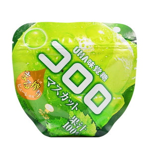 UHA 味觉糖果汁软糖-青提 UHA  Fruit Gummy Candy Muscat 48g