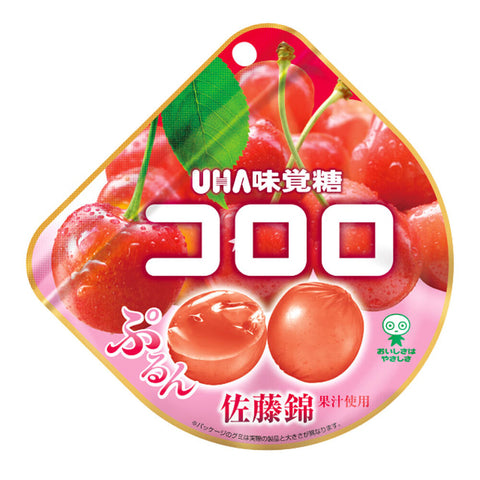 UHA 味觉糖果汁软糖-樱桃 UHA  Fruit Gummy Candy - Cherry 40g