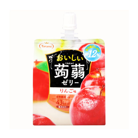 达乐美吸吸蒟蒻果凍-苹果 TARAMI  Konjac Jelly Apple Flavor 150g